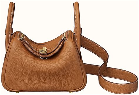 hermes mini lindy brown|hermes mini lindy bag.